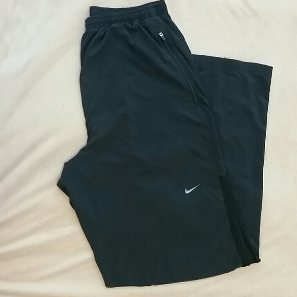 nike track pants with ankle zipper